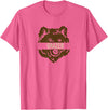 Brown Bear Lovers and Fat Grizzy Fans 2023 Grazer Bear design fat brown grizzly fan beartober week 2023 T-Shirt - Pink Heather
