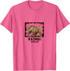 National Parks Nature Lovers Camping Apparel Katmai National Park Bear T-Shirt - Pink Heather