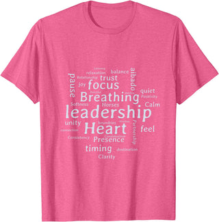 Considering The Horse Mark Rashid Principles Unisex-Youth Blue Cotton Polyester Blend Classic Fit T-Shirt - Pink Heather
