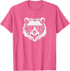 gigi Bear Family Apparel Gigi Bear Face with Sunglasses T-Shirt - Pink Heather