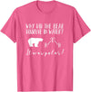 Gifts for Chemistry Majors Science Teacher Pun Tee Chemistry Joke T-shirt Polar Water Funny Science Teacher Tee T-Shirt - Pink Heather