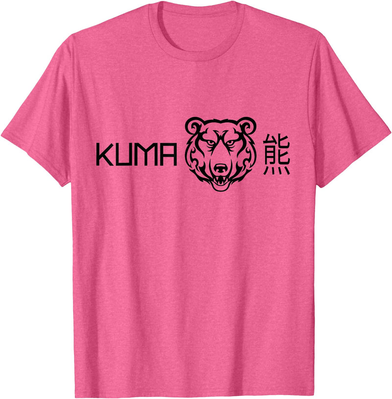 KUMA Official Logo T-Shirt - Pink Heather