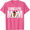 Guinea Pig Shirts & Accessories Guinea Pig Mom Shirt | Funny Guinea Pig Tshirt T-Shirt - Pink Heather