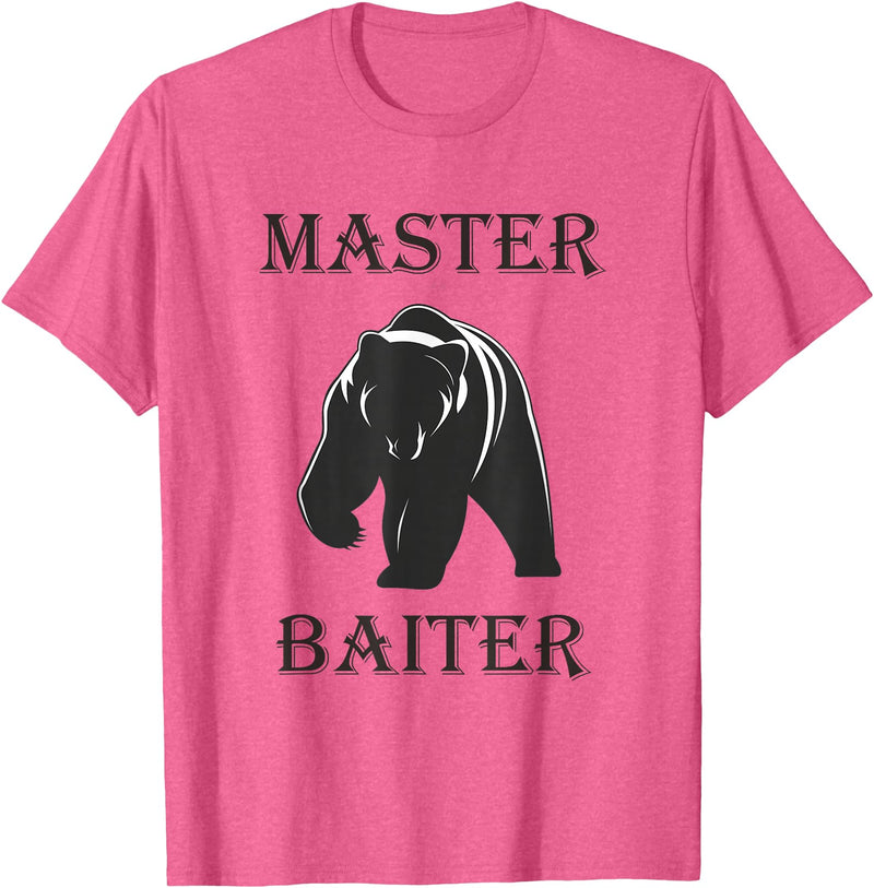 OutdoorMerch Master Bear Baiter Shirt T-Shirt - Pink Heather