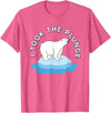Cute Polar Bear Plunge Day 2026 Polar Bear Plunge Day 2026 I Took The Plunge T-Shirt - Pink Heather
