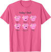 Peppa Pig 20th Anniversary Today I Feel… Baby Faces T-Shirt - Pink Heather
