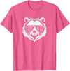 grandma Bear Family Apparel Grandma Bear Face with Sunglasses T-Shirt - Pink Heather
