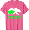 Cerebral Palsy Awareness T-Shirt Mama Bear Cerebral Palsy Awareness Shirt For Women Men T-Shirt - Pink Heather