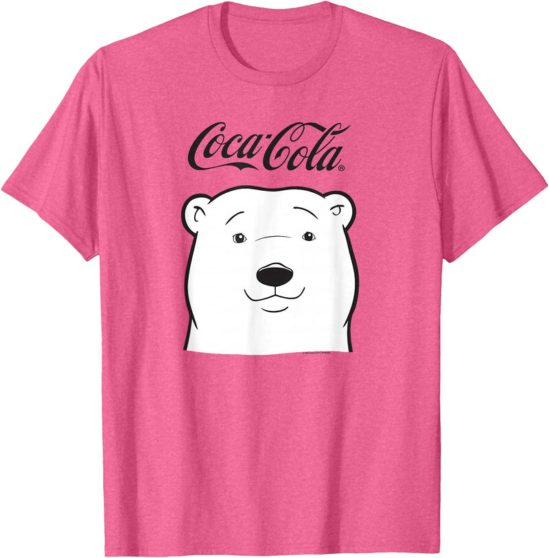 Coca-Cola Company Coca-Cola - Polar Bear T-Shirt - Pink Heather