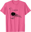 Funny Pigeon Apparel Tee Co. Stay Coo Pigeon Cool Bird Lovers Funny Bird Meme Saying T-Shirt - Pink Heather