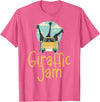 Hadley Designs Giraffe Giraffic Jam For Women Men Kids, Funny Animal T-Shirt - Pink Heather