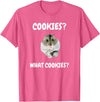 What Cookies Dwarf Hamster Funny Meme T-Shirt - Pink Heather