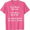 Speech Therapist Gifts - Tongue Twisters! Fuzzy Wuzzy Was a Bear... Best Tongue Twister Gift T-Shirt - Pink Heather