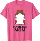 Hamster Mum Pet Hamster Mom T-Shirt - Pink Heather