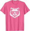 poppy Bear Family Apparel Poppy Bear Face with Sunglasses T-Shirt - Pink Heather