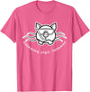 Bahamas Swimming Pigs Bahamas Swimming Pig with Mask and Snorkel T-Shirt - Pink Heather