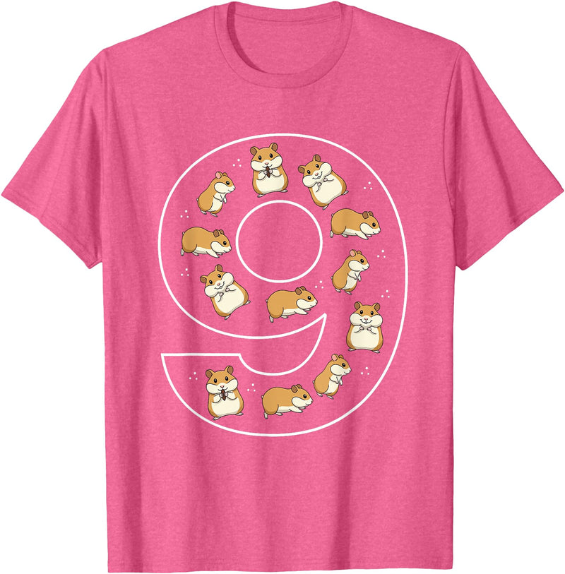 Guinea Pig T-Shirt - Pink Heather