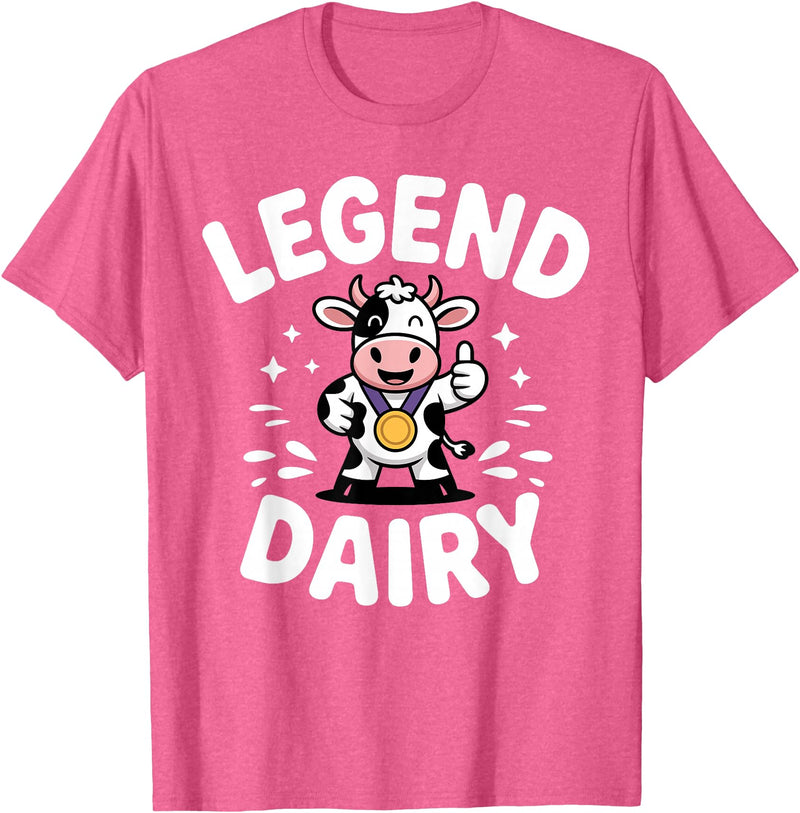 Cow Gift Cow Lover Accessories Cattle Farmer Stuff Funny Cow Print Design for Men Women Dairy Farmer Cow Lover T-Shirt -