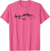 Fishing Cod Fish Cod Fish Graphic Fisherman T-Shirt - Pink Heather