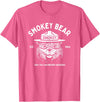 Giant Step Design Co. Vintage Smokey Bear Logo Only You Can Prevent Wildfires T-Shirt - Pink Heather