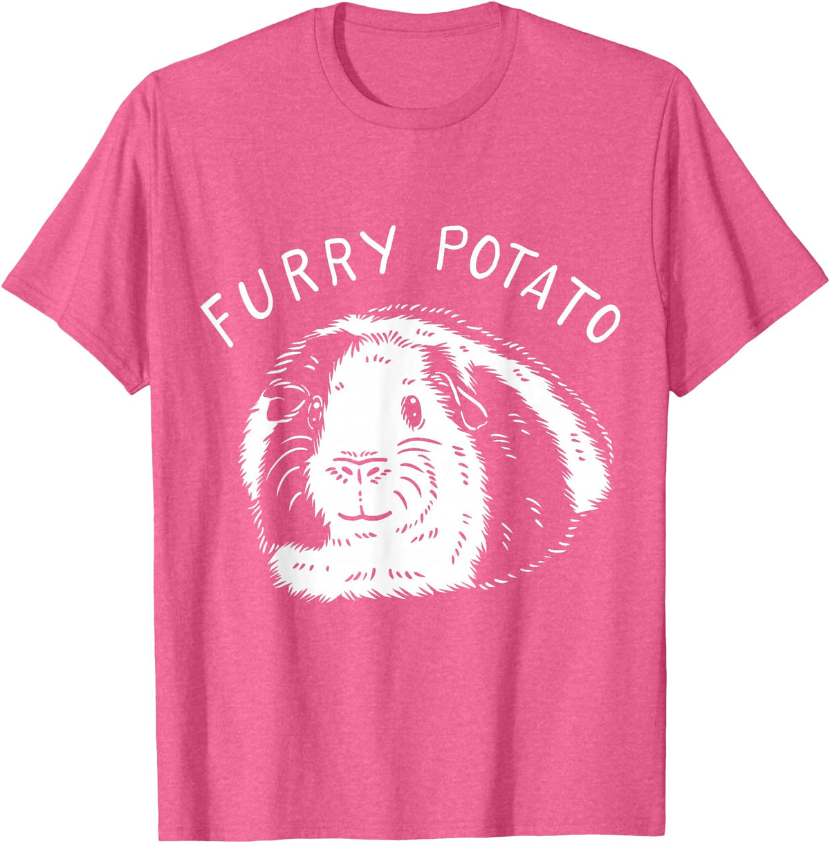 Guinea Pig Cavy Funny Gifts Guinea Pig Cavy Funny Gift T-Shirt - Pink Heather