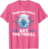 Polar Bear Plunge SteMi Apparel Polar Bear Plunge Icy Water Polar Plunge T-Shirt - Pink Heather