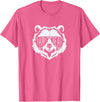pappy Bear Family Apparel Pappy Bear Face with Sunglasses T-Shirt - Pink Heather