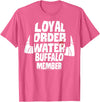 The Flintstones Loyal Order Of Water Buffalo Member T-Shirt - Pink Heather
