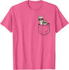 Llama Alpaca Gifts By Skizzenmonster Hipster Llama & Sloth With Sunglasses T-Shirt - Pink Heather