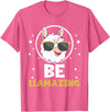 LLama Squad Shirts and Gifts Cute Amazing Llama Pun Be Llamazing Llama Lover T-Shirt - Pink Heather