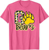 BEARS SPIRIT TEES CO School Spirit Go Bears Mascot Womens Youth Girls Kids T-Shirt - Pink Heather