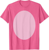 Funny Cute Swine Farm Barnyard Animal Easy Gifts Pig Costume Pink Piggy Belly Halloween Carnival Animal DIY T-Shirt - Pink Heather