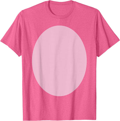 Pig Costume Pink Piggy Belly Halloween Carnival Animal DIY T-Shirt