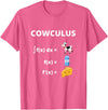 Math Geek Collection Funny Maths Cowculus Math Cows Product T-Shirt - Pink Heather