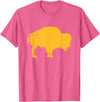 EmmaLoo Tees Buffalo New York BFLO B-Lo WNY Shirts Buffalo New York Shirt B-LO BFLO Hockey WNY Shirt T-Shirt - Pink Heather