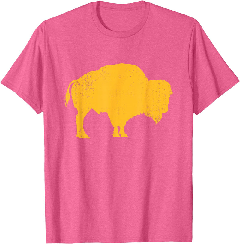 EmmaLoo Tees Buffalo New York BFLO B-Lo WNY Shirts Buffalo New York Shirt B-LO BFLO Hockey WNY Shirt T-Shirt - Pink Heather
