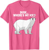 Polar Bear Gift Polar Bear Accessories & Stuff Best Polar Bear Design For Men Boys Kids Polar Bear Lover T-Shirt - Pink Heather