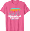 Steamboat Springs Colorado Bear T-Shirt - Pink Heather
