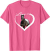 Horse Lover Gifts I Love Horses Love Appaloosa Paint Horse Lover of Horses Gift T-Shirt - Pink Heather