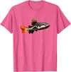 Redtail Catfish Keepers Tees Redtail Catfish Large Aquarium Fish Tank Catfish Lovers T-Shirt - Pink Heather