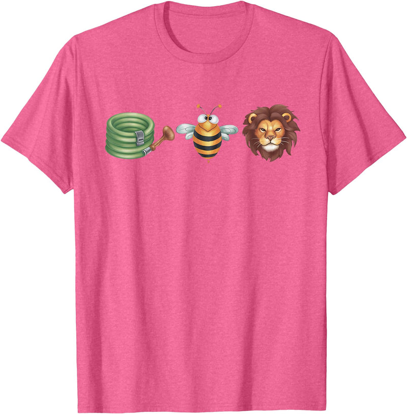 Hose Bee Lion Funny Meme Funny Ho's Be Lying Hose Bee Lion Funny Meme Hose Bee Lion T-Shirt - Pink Heather