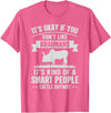 Funny Brahmans Gift for Men & Rancher Smart People Cattle Farmer - Cow Breeds Brahmans T-Shirt - Pink Heather