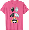 Wowsome! Panda Fusion Funny Panda Bear Lovers T-Shirt - Pink Heather