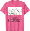Sleeping & Napping Shirt Gifts For Nap Lovers Favorite Sleepshirt, Napping Polar Bear Pajama T-Shirt - Pink Heather