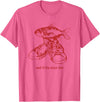 Oddly Specific Apparel Well if the shoe fish, wear it Shoe Fish Cursed Y2K T-Shirt - Pink Heather
