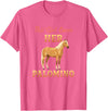 Palomino Horse Lover Equestrian Western Riding Fan This Girl Loves Her Palomino Horse Lover Equestrian Women T-Shirt - Pink Heather