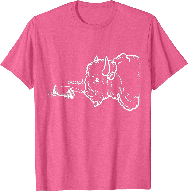 Boop the Nose FUNNY Boop The Nose T-Shirt - Pink Heather