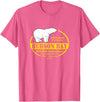 Port Stevens P.S.75 Design Canada Polar Bear Ontario Hudson Bay T-Shirt - Pink Heather