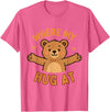 Where My Hug At Co. Where My Hug at Bear Hug Graphic T-Shirt - Pink Heather