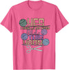 Yarn Crafting Tee Co Funny Yarn Crafting Saying Knitting Crochet T-Shirt - Pink Heather